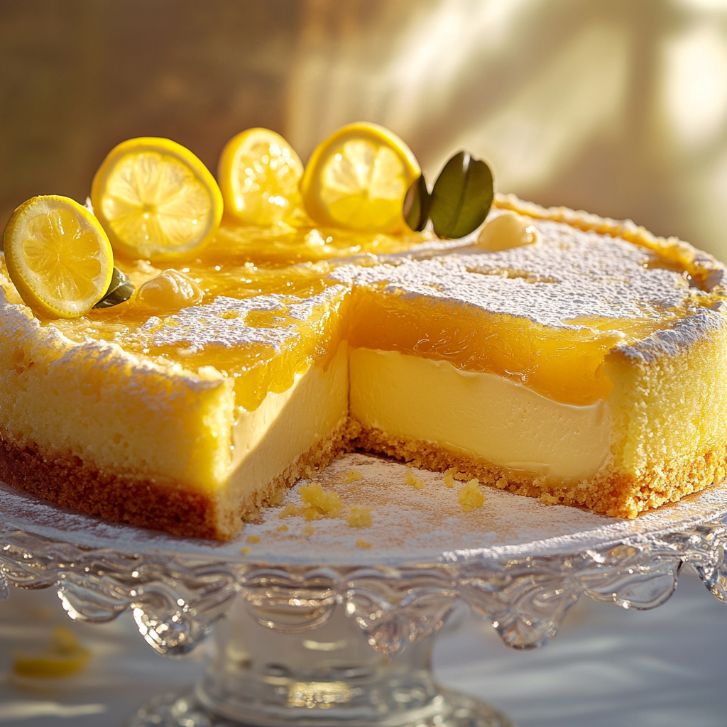Recette de Gâteau au Citron Moelleux