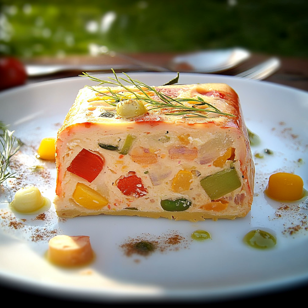 terrine de thon froide aux légumes