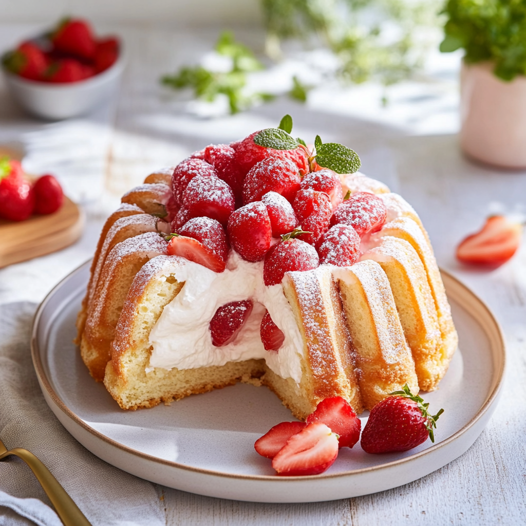 Charlotte aux Fraises
