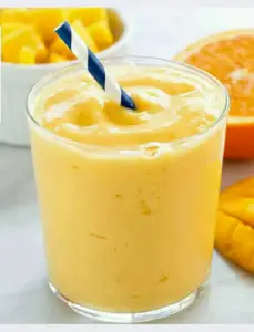 Milkshake Mangue-Banane Orange