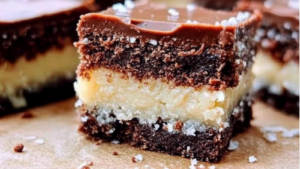 carrés chocolat noix de coco