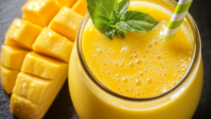Milkshake Mangue-Banane Orange