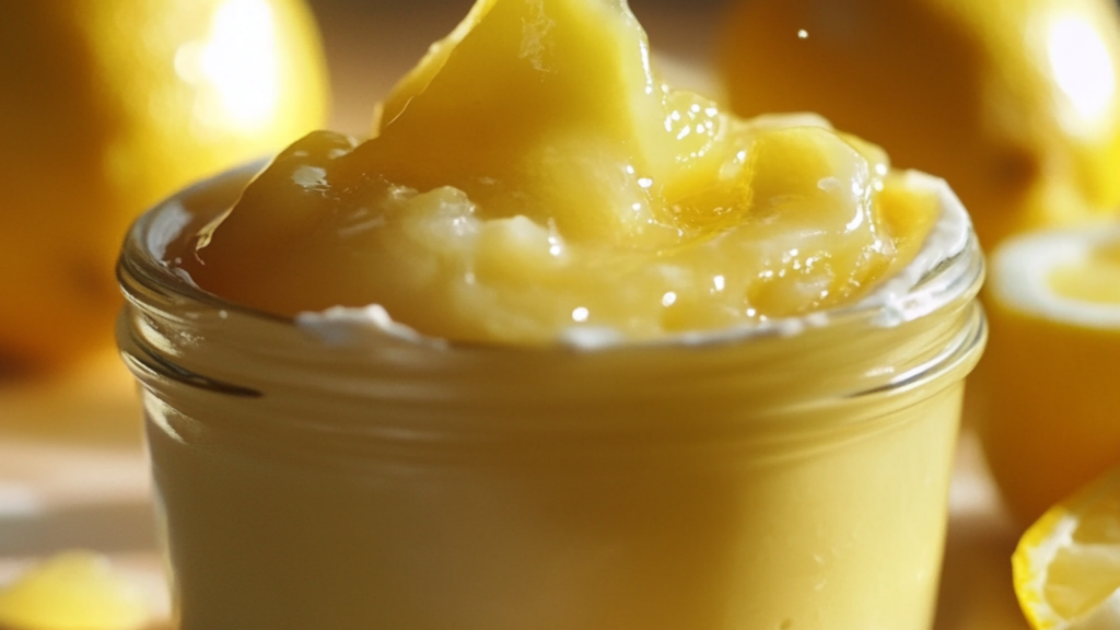 Crème au Citron Maison