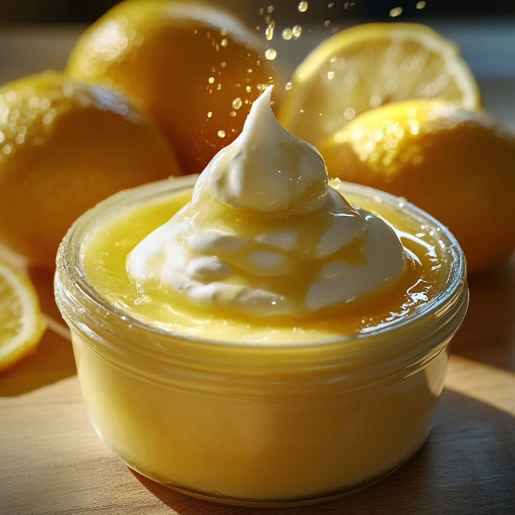 Crème au Citron Maison