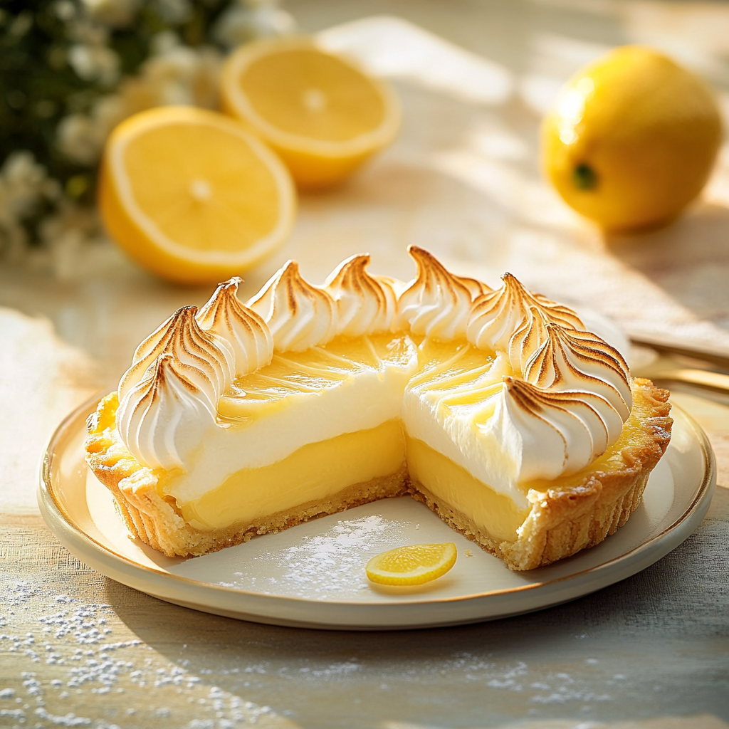 Tarte au Citron Meringuée