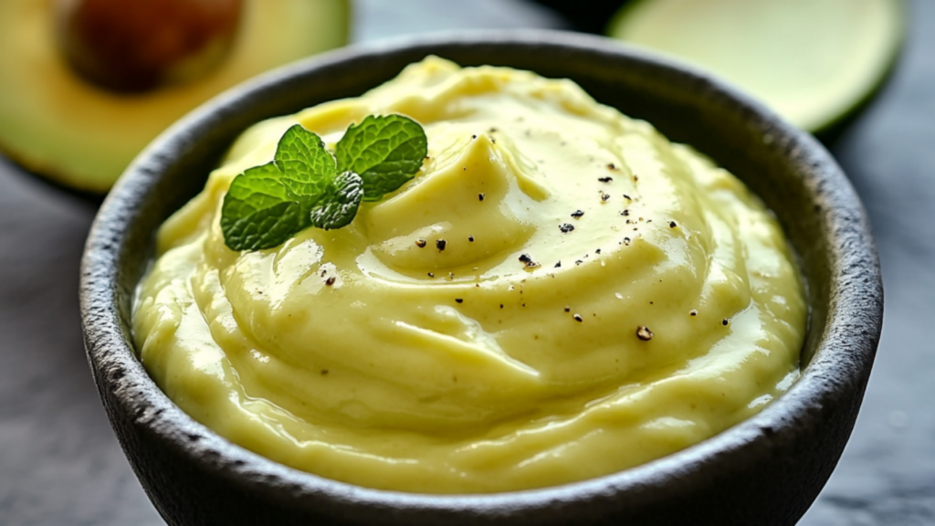 Recette de Mayonnaise d'Avocats Crémeuse