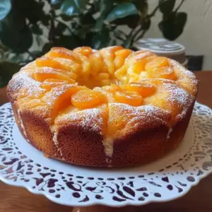 Cake au yaourt aux abricots