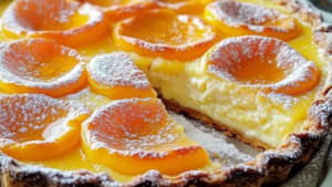 clafoutis aux abricots sans matière grasse