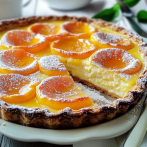 clafoutis aux abricots sans matière grasse