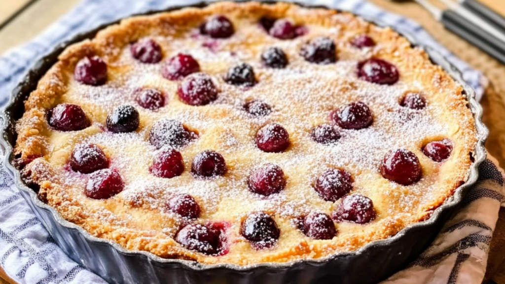 recette clafoutis cerises