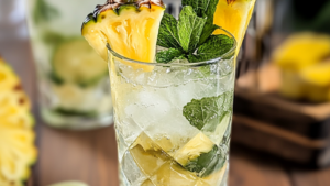 Cocktail Mojito à l'Ananas