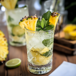 Cocktail Mojito à l'Ananas