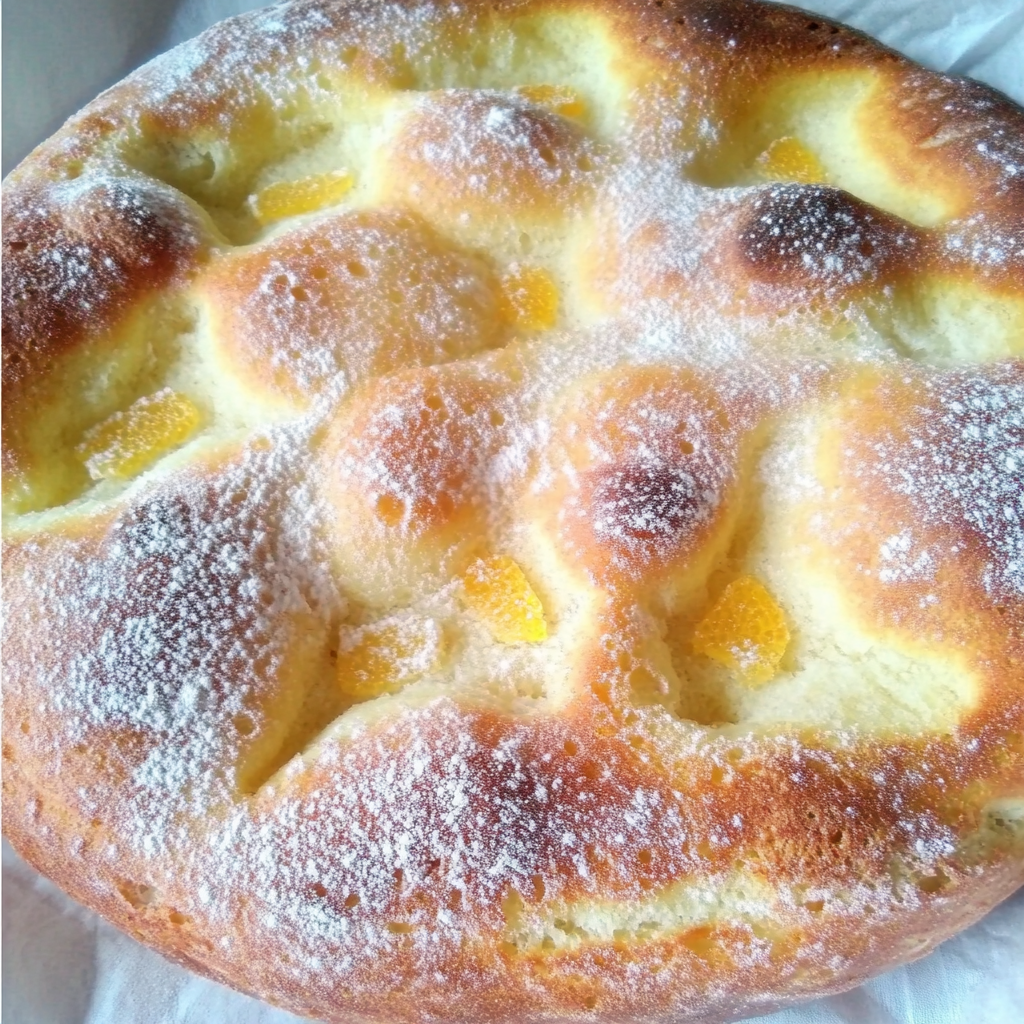 Fougasse sucrée à la fleur d'oranger