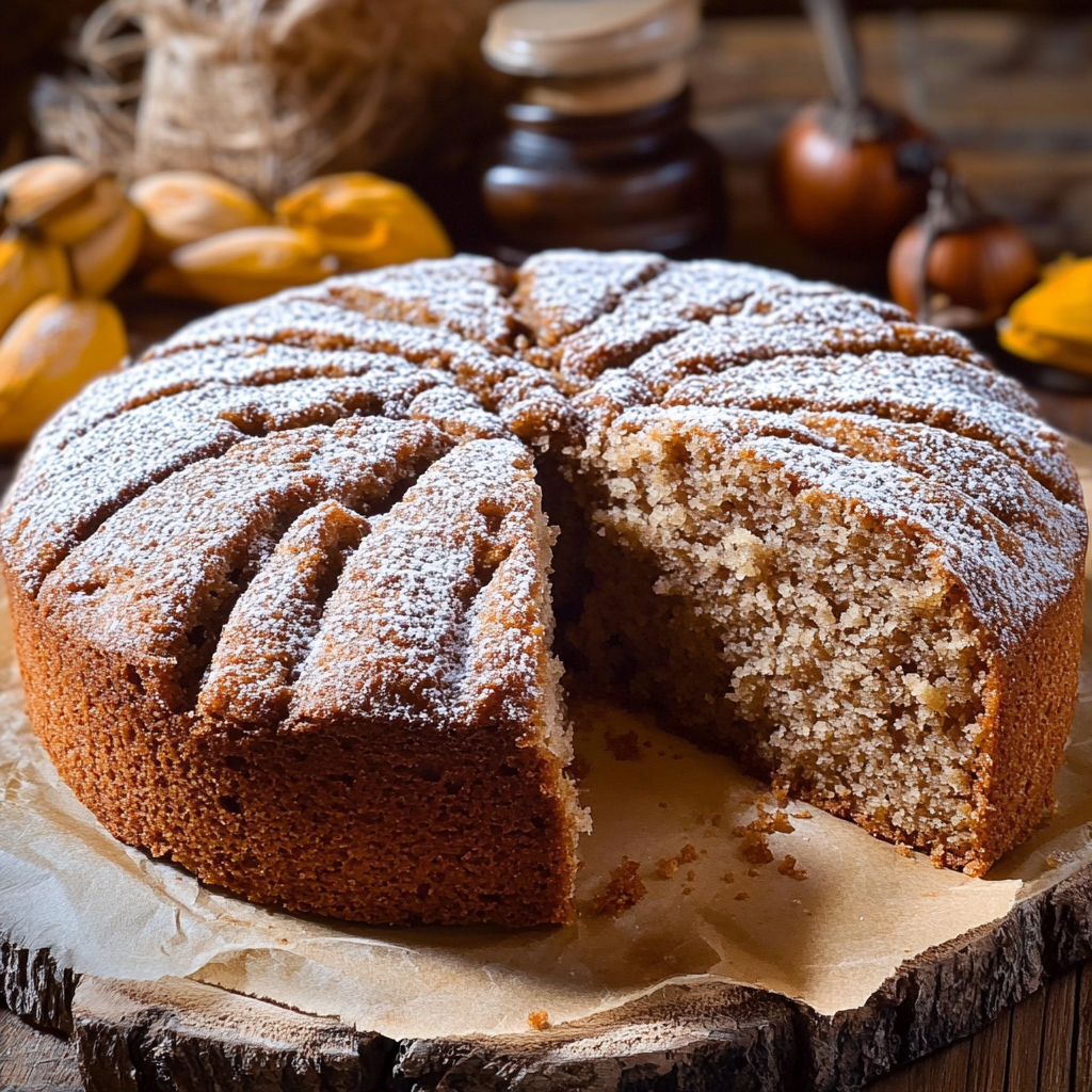 Gâteau moelleux aux noix