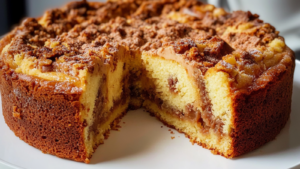 Gâteau Café Cannelle
