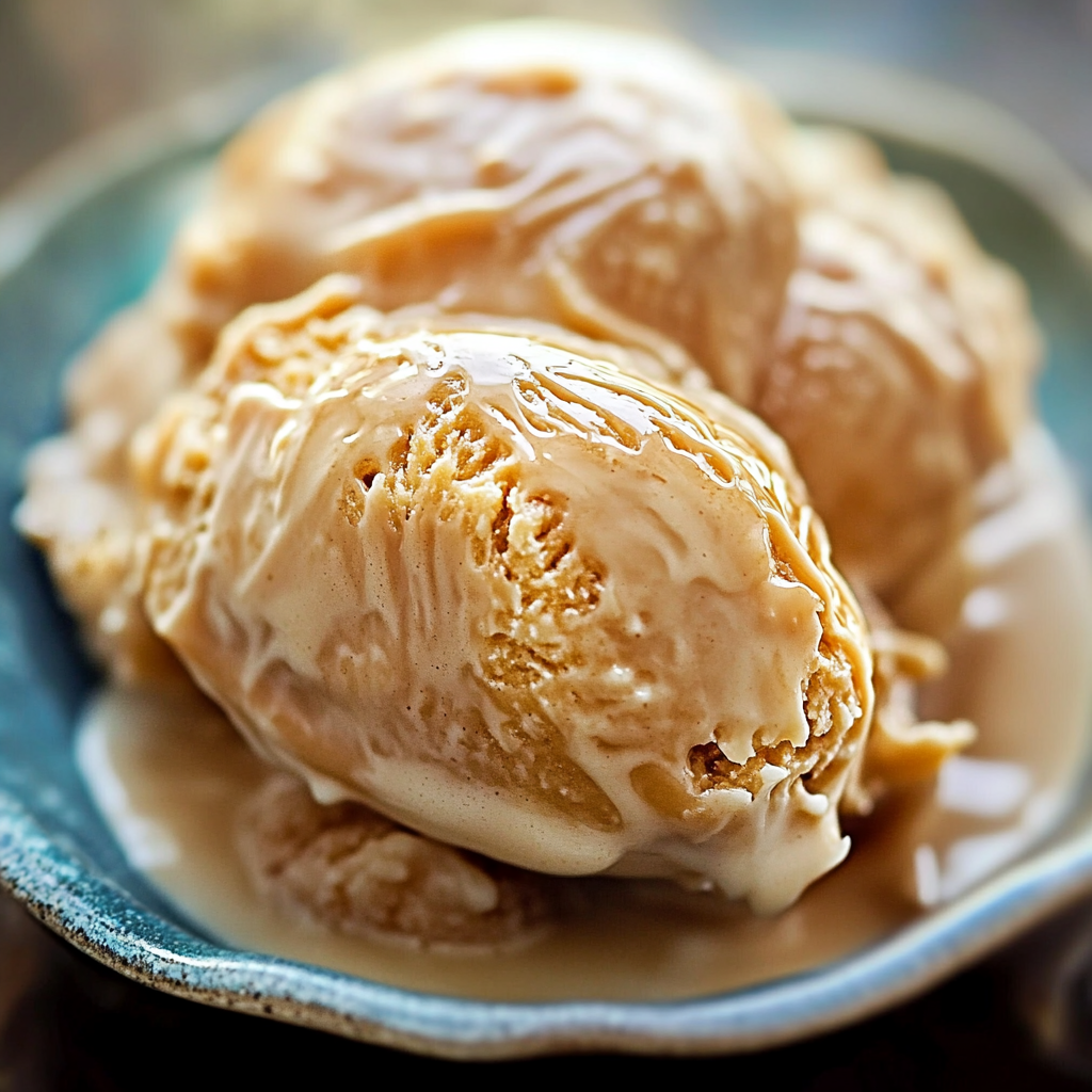 glace caramel beurre salé maison