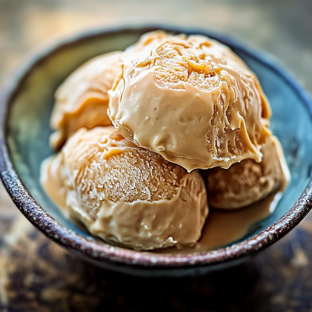 glace caramel beurre salé maison