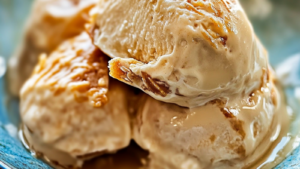 glace caramel beurre salé maison