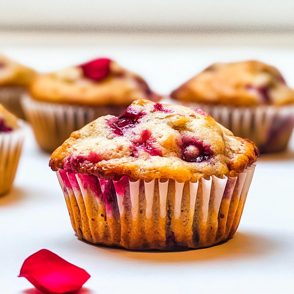 les Muffins légers aux fraises