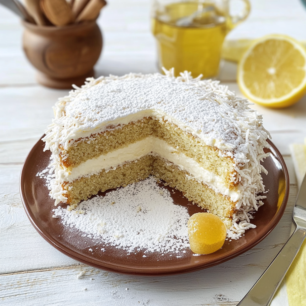 Gâteau Mont-Blanc Antillais