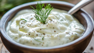 la Sauce au Yaourt Maison