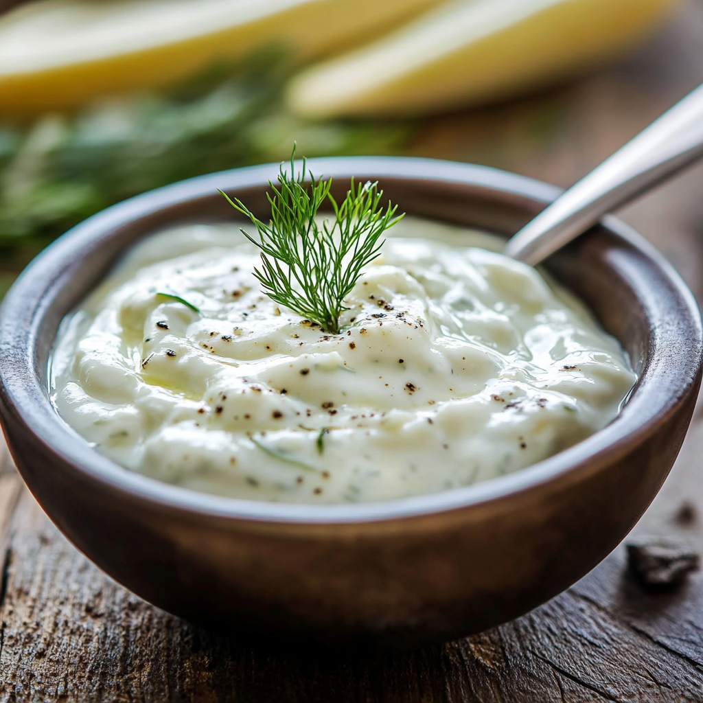 la Sauce au Yaourt Maison