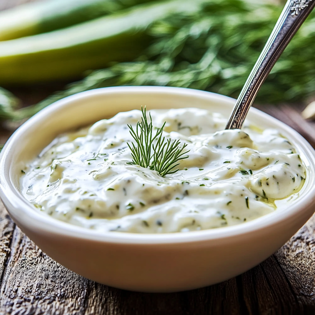 la Sauce au Yaourt Maison