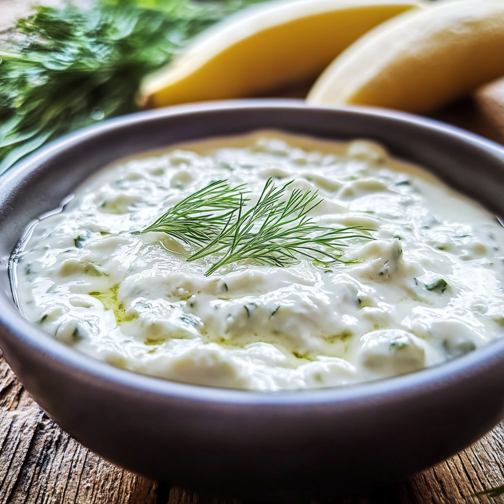 la Sauce au Yaourt Maison
