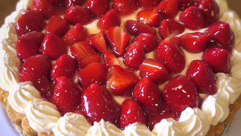 la tarte aux fraises chantilly