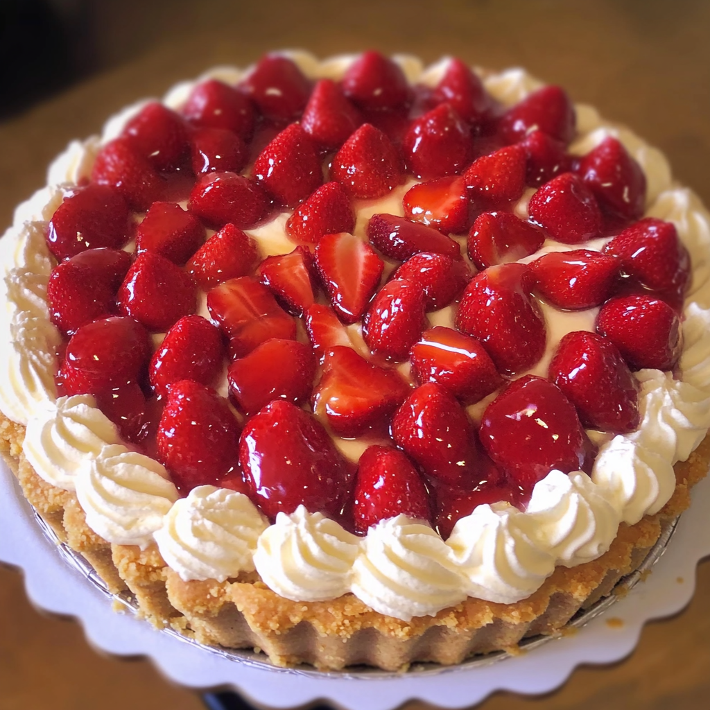 la tarte aux fraises chantilly