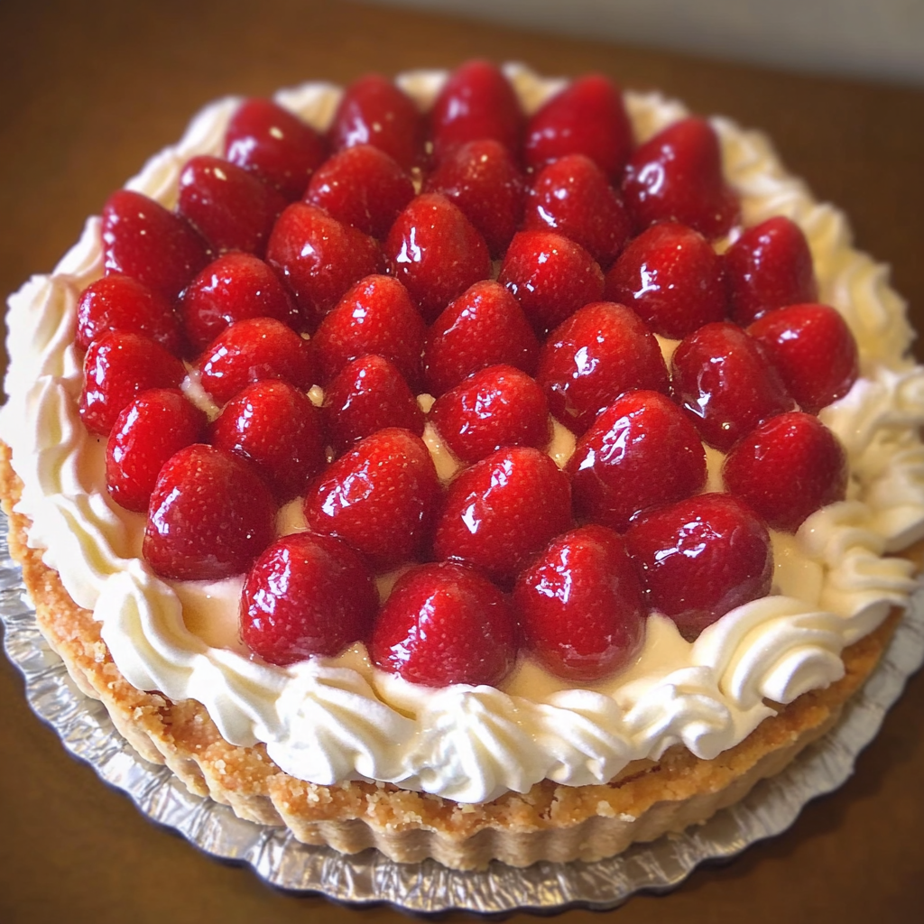 la tarte aux fraises chantilly