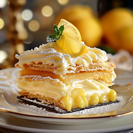 Gâteau au Citron Éclair Sans Cuisson Depuis recettemoderne.com