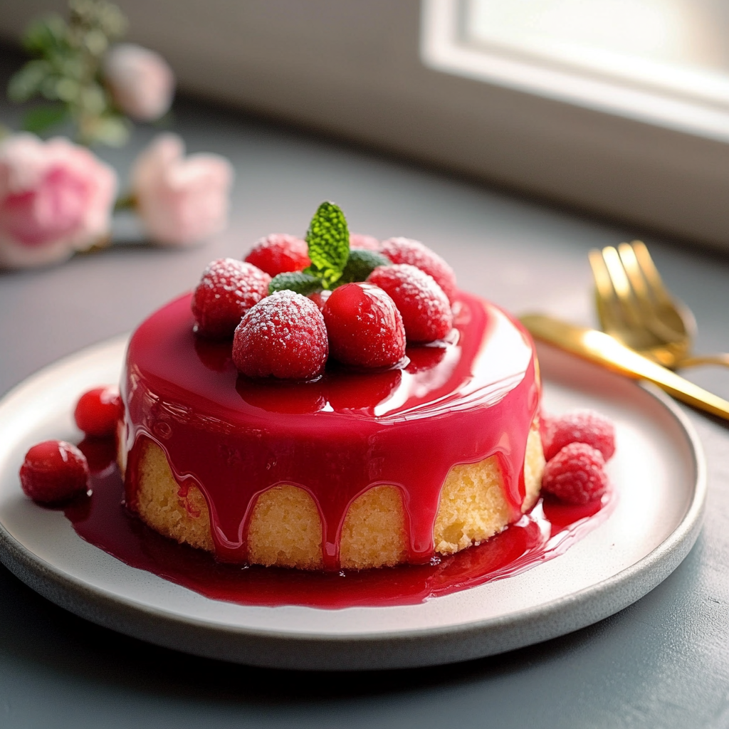 Glaçage Miroir à la Fraise: Recette Maison Éblouissante