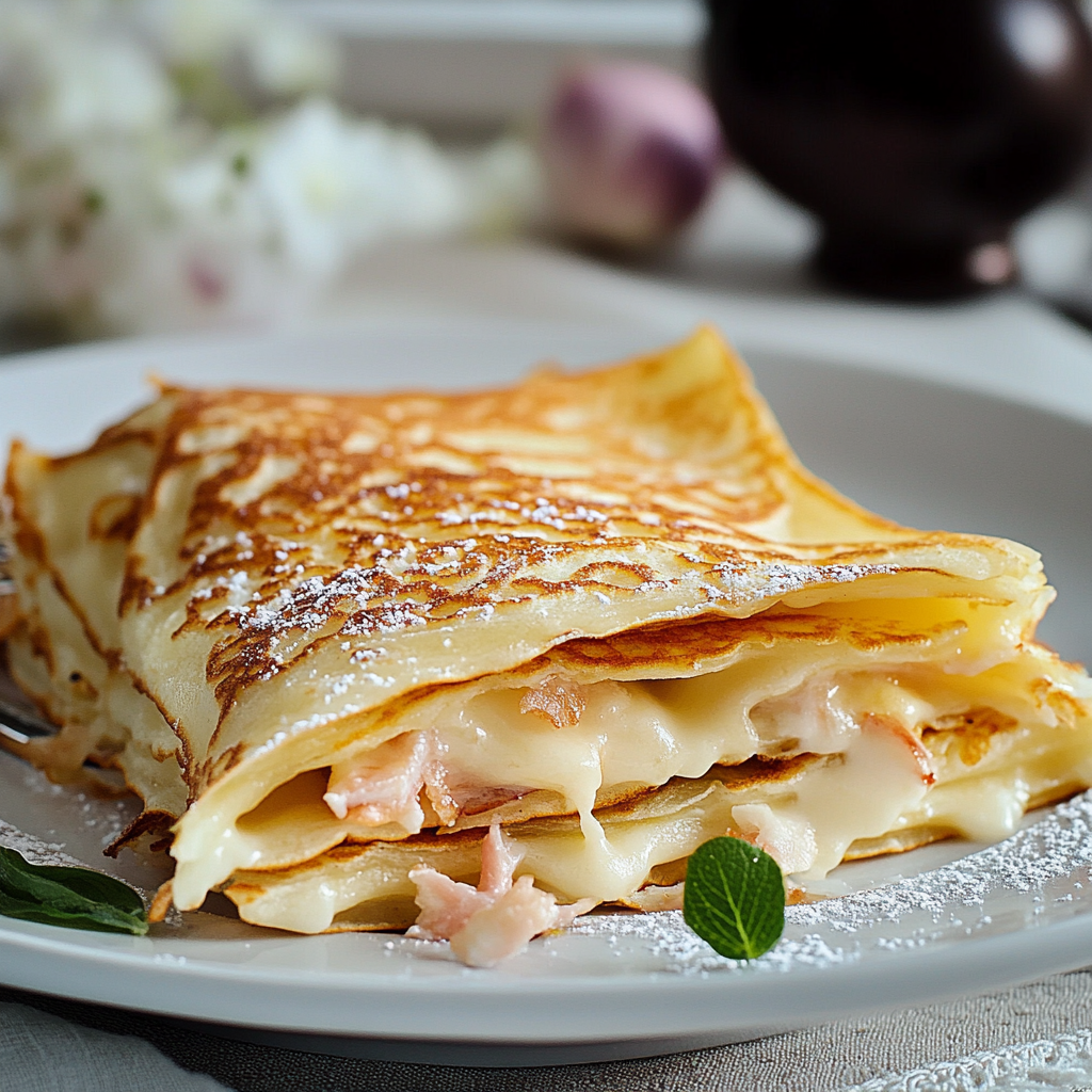 Recette Crêpes Croque-Monsieur : Savoureuses et Faciles !