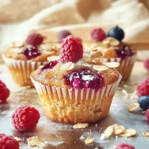 Muffins aux fruits et sirop d'érable