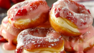 Beignets Cheesecake Fraise Depuis recettemoderne.com
