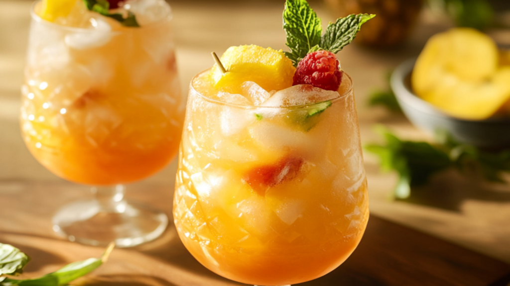 Recette du Punch Délicieux : Cocktail Tropical Rafraîchissant