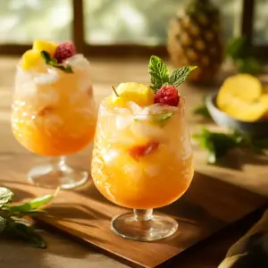 Recette du Punch Délicieux : Cocktail Tropical Rafraîchissant