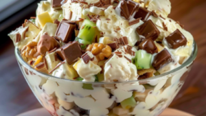 salade Snickers Depuis recettemoderne.com