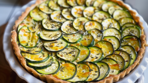 Recette tarte courgette depuis recettemoderne.com