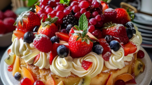 Gâteau aux Fruits d'Été depuis recettemoderne.com