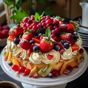Gâteau aux Fruits d'Été depuis recettemoderne.com
