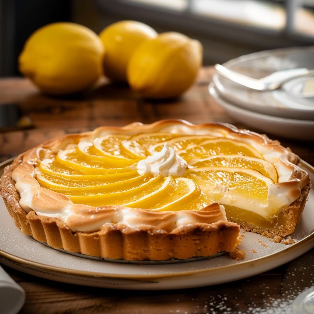 tarte au citron depuis recettemoderne.com