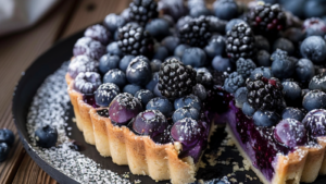 Tarte aux myrtilles recettemoderne.com