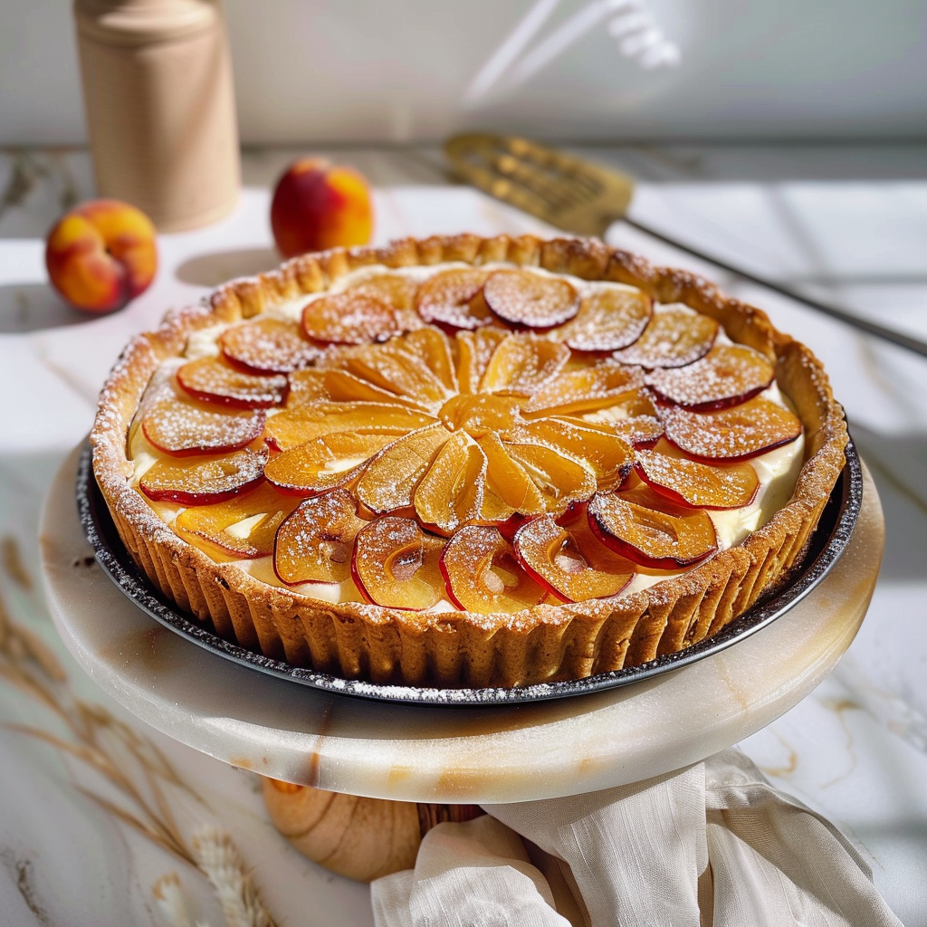 Recette Tarte à la Mirabelle depuis recettemoderne.com