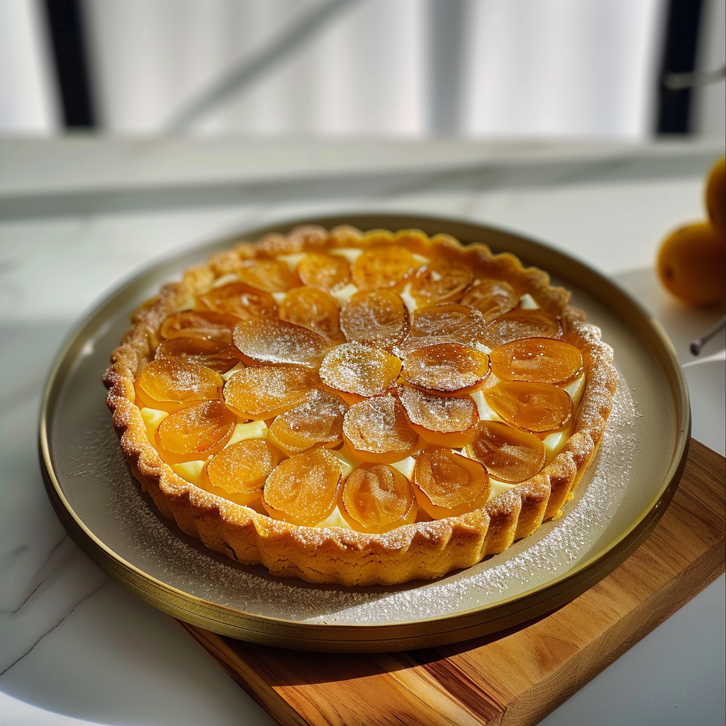 Recette Tarte à la Mirabelle depuis recettemoderne.com