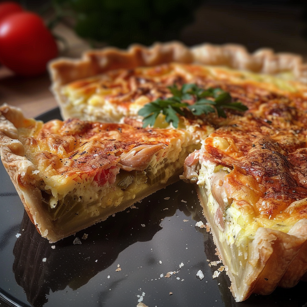 Tarte au Thon depuis recettemoderne.com