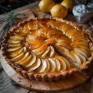 Tarte aux Pommes Traditionnelle recettemoderne.com