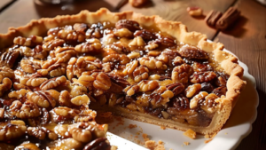 tarte aux noix depuis recettemoderne.com