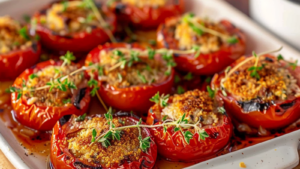 Tomates à la Provençale depuis recettemoderne.com